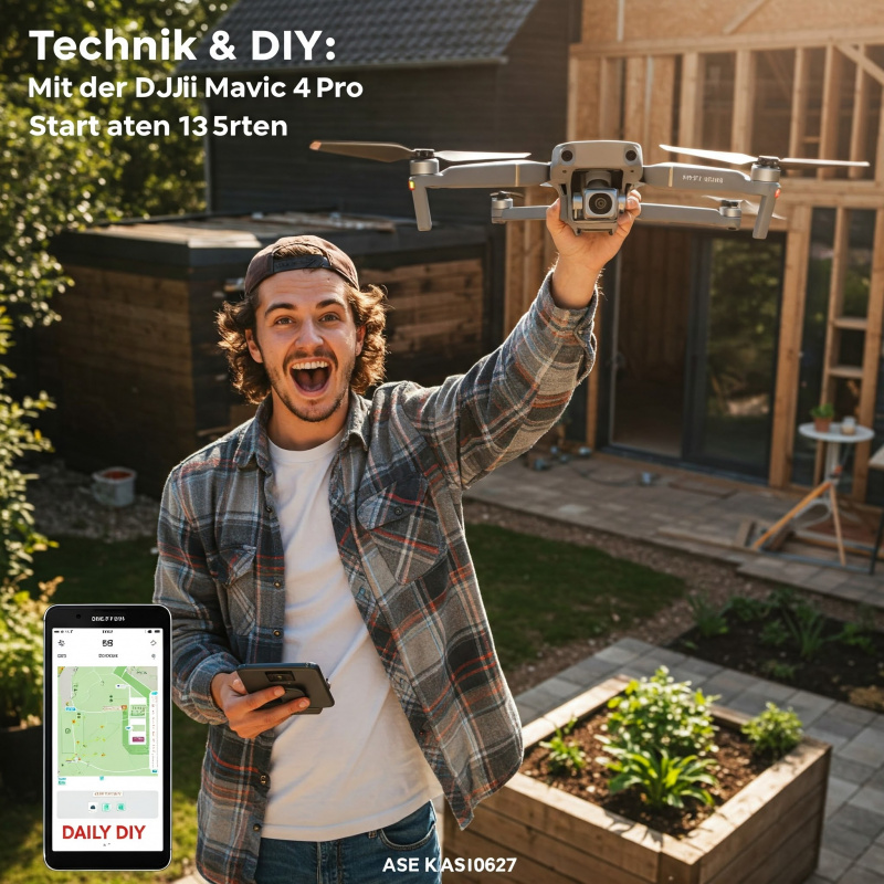 DJI Mavic 4 Pro Drohne für kreative DIY-Projekte